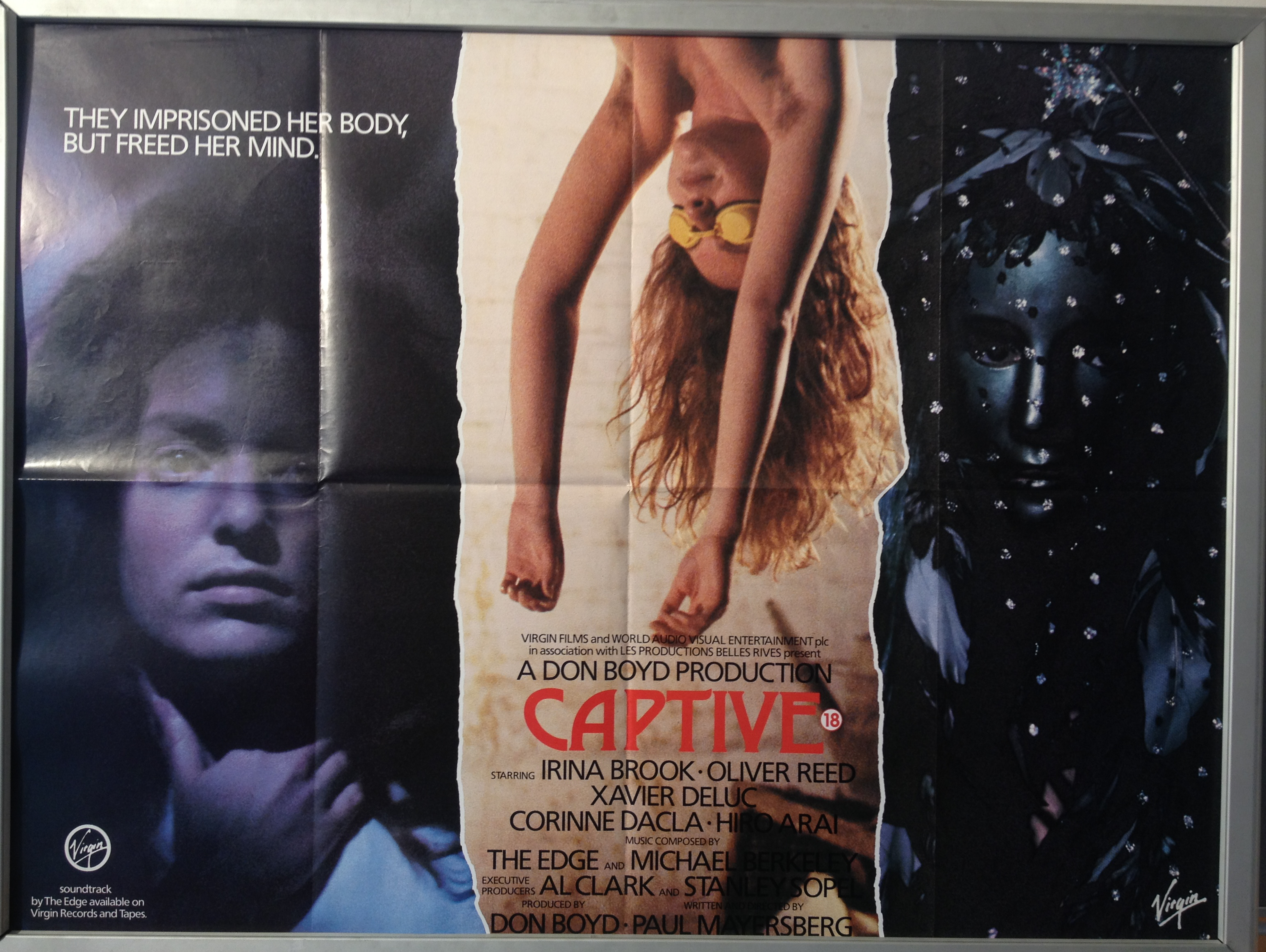 Cinema Poster: CAPTIVE 2015 (Quad) Kate Mara David Oyelow Mimi Rogers