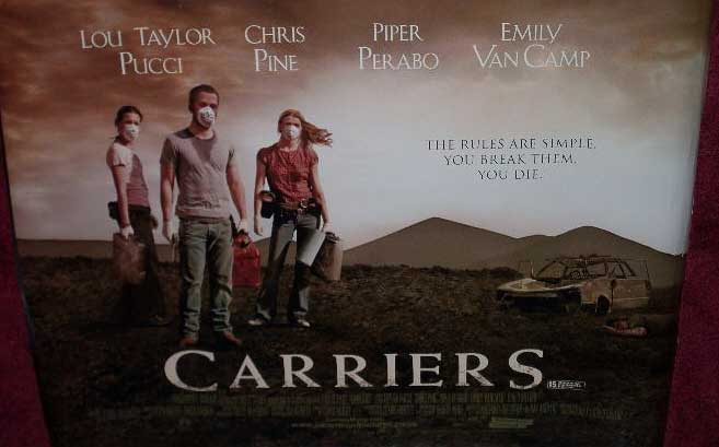 CARRIERS: UK Quad Film Poster