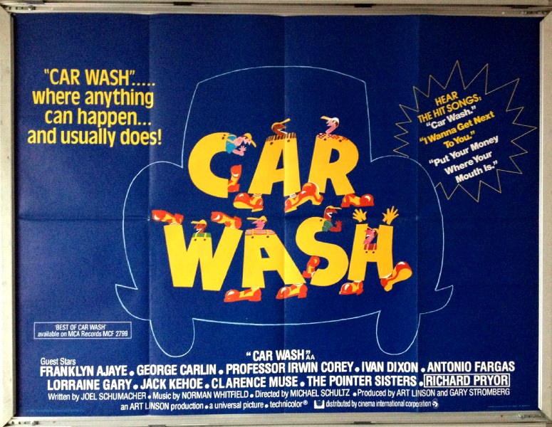 CAR WASH 1976 (Quad) Richard Pryor Antonio Fargas Bill Duke CAR WASH 1976 (Quad) Richard Pryor Antonio Fargas Bill Duke