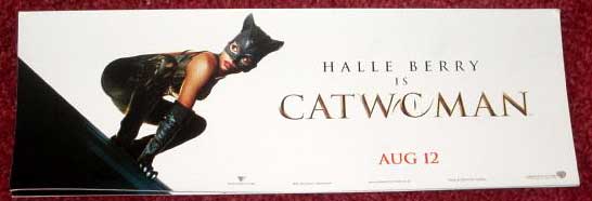 CATWOMAN: Small Cinema Promo Cling