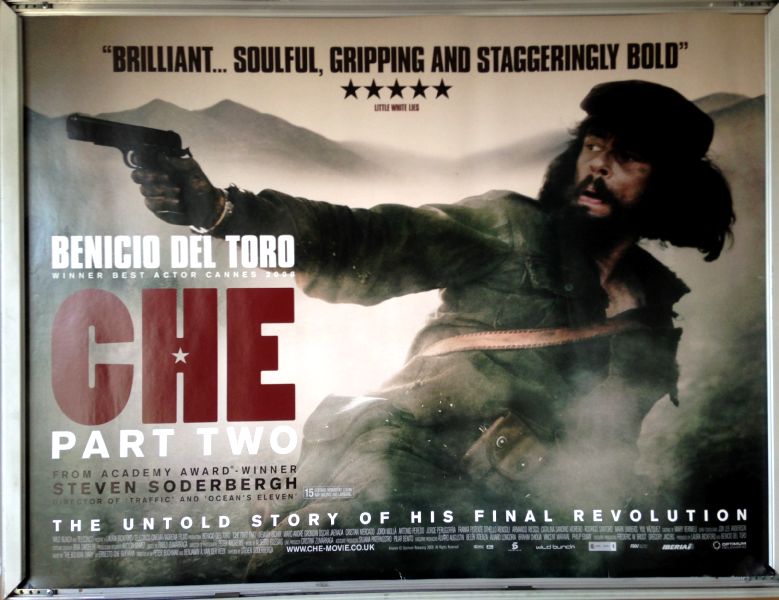 Cinema Poster: CHE PART TWO 2009 (Quad) Benicio Del Toro Steven Soderbergh