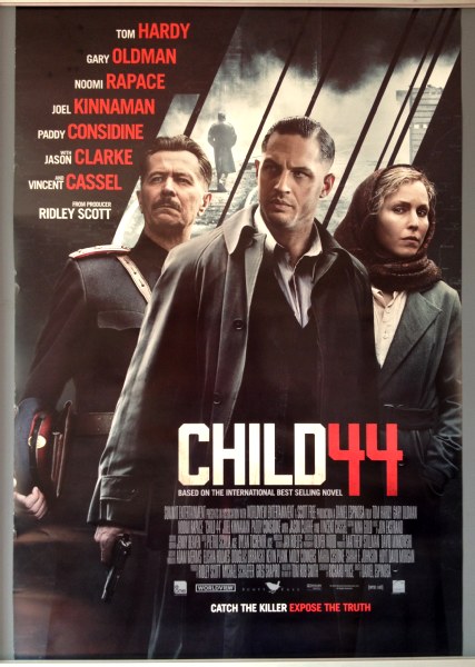 Cinema Poster: CHILD 44 2015 (One Sheet) Tom Hardy Gary Oldman Noomi Rapace