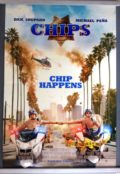 Cinema Poster: CHIPS LAW AND DISORDER 2017 (One Sheet) Michael Pea