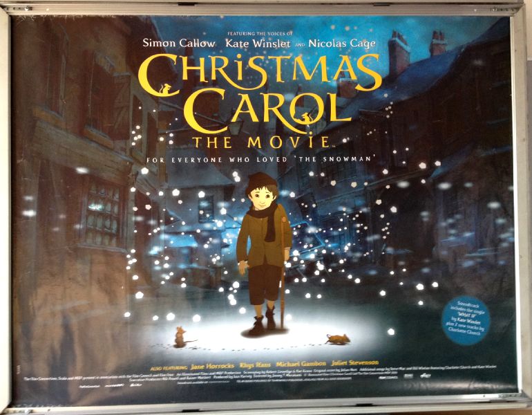 Cinema Poster: CHRISTMAS CAROL THE MOVIE 2001 (Quad) Simon Callow Kate Winslet