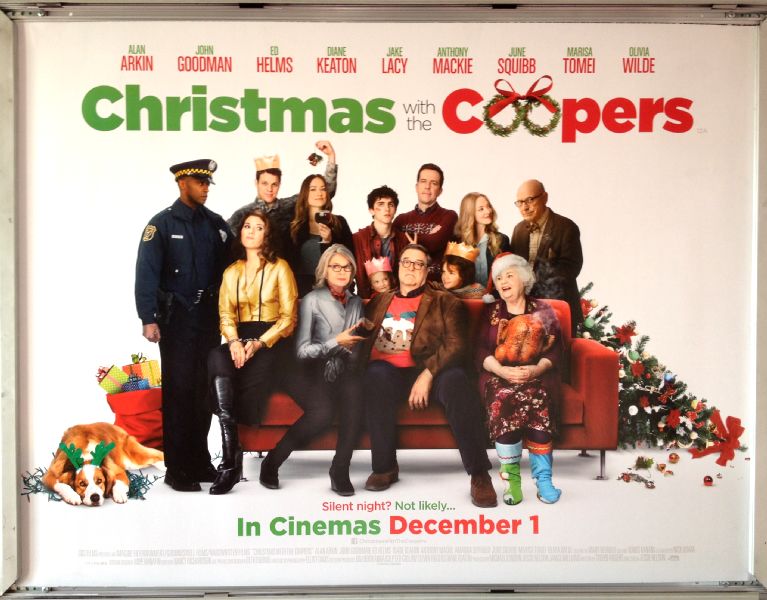 Cinema Poster: CHRISTMAS WITH THE COOPERS 2015 (Quad) Steve Martin Diane Keaton
