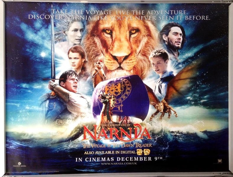 Cinema Poster: VOYAGE OF THE DAWN TREADER - NARNIA 2010 (Main Quad) Cinema Poster: VOYAGE OF THE DAWN TREADER - NARNIA 2010 (Main Quad)