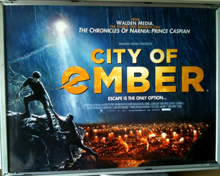 CITY OF EMBER: UK Quad Film Poster CITY OF EMBER: UK Quad Film Poster