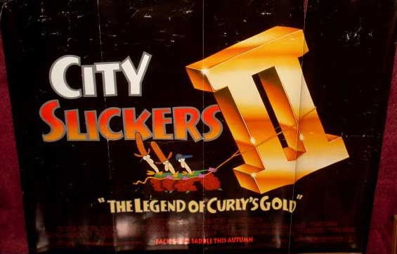 CITY SLICKERS II LEGEND OF CURLY'S GOLD: UK Quad Film Poster