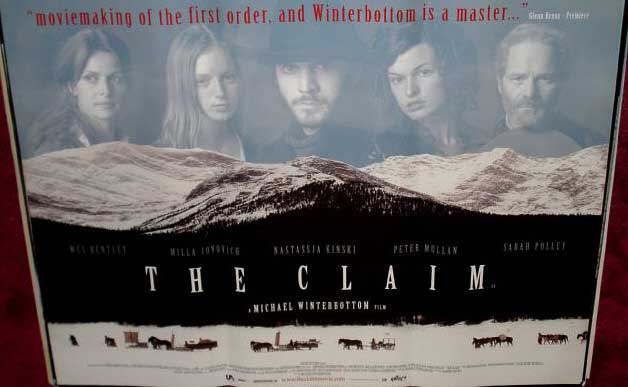 CLAIM, THE: UK Quad Film Poster