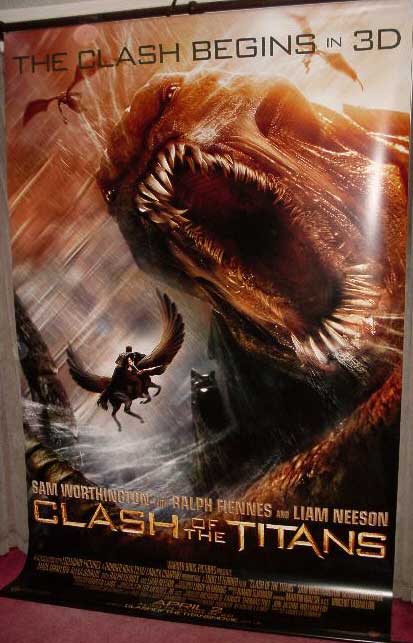 CLASH OF THE TITANS: Kraken Cinema Banner