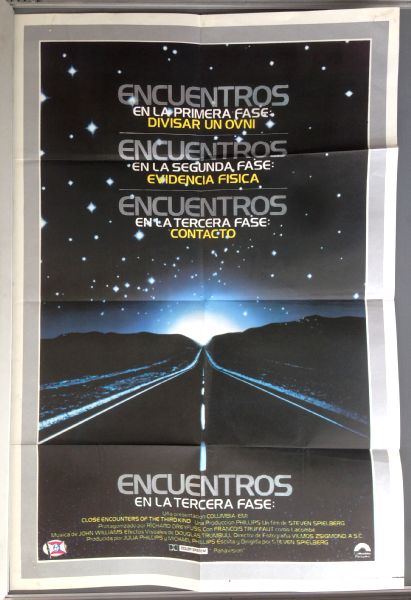 Cinema Poster: CLOSE ENCOUNTERS OF THE THIRD KIND 1977 (Spanish)