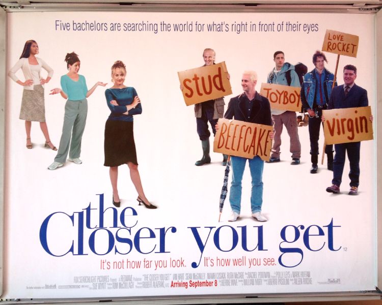Cinema Poster: CLOSER YOU GET, THE 2000 (Quad) Ian Hart Sean McGinley Niamh Cusack