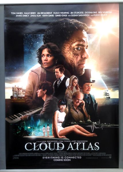 Cinema Poster: CLOUD ATLAS 2013 (One Sheet) Tom Hanks Halle Berry Cinema Poster: CLOUD ATLAS 2013 (One Sheet) Tom Hanks Halle Berry