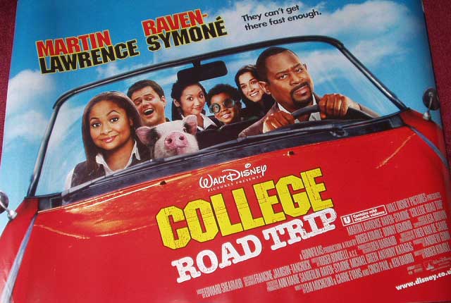 COLLEGE ROAD TRIP: Main UK Quad Film Poster