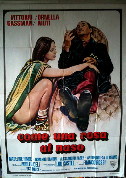 Cinema Poster: PURE AS A LILY aka COME UNA ROSA AL NASO 1976 (Italian) LouCastel