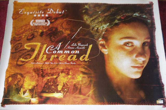 A COMMON THREAD: UK Quad Film Poster