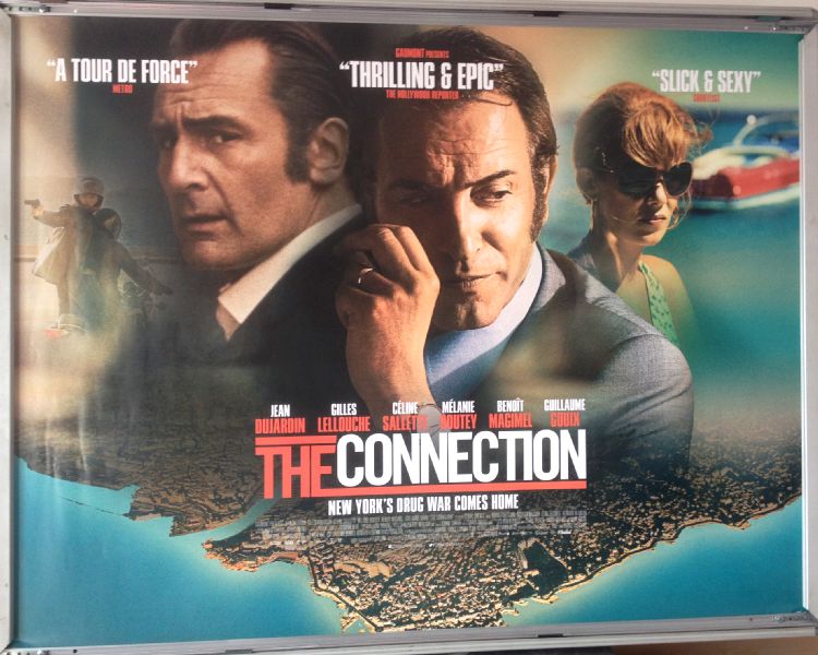 Cinema Poster: CONNECTION, THE 2014 (Quad) Jean Dujardin Gilles Lellouche