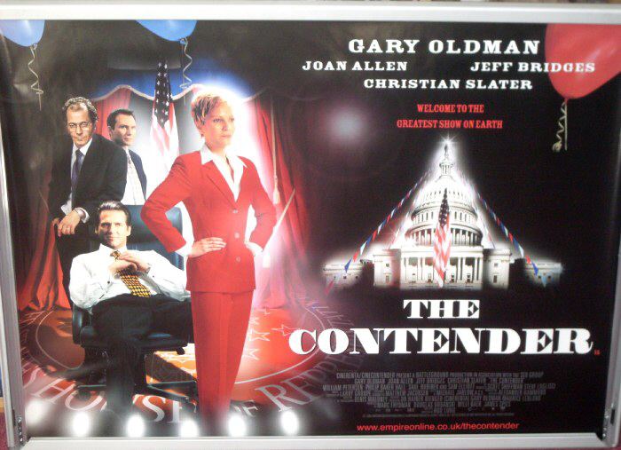 CONTENDER, THE: UK Quad Film Poster