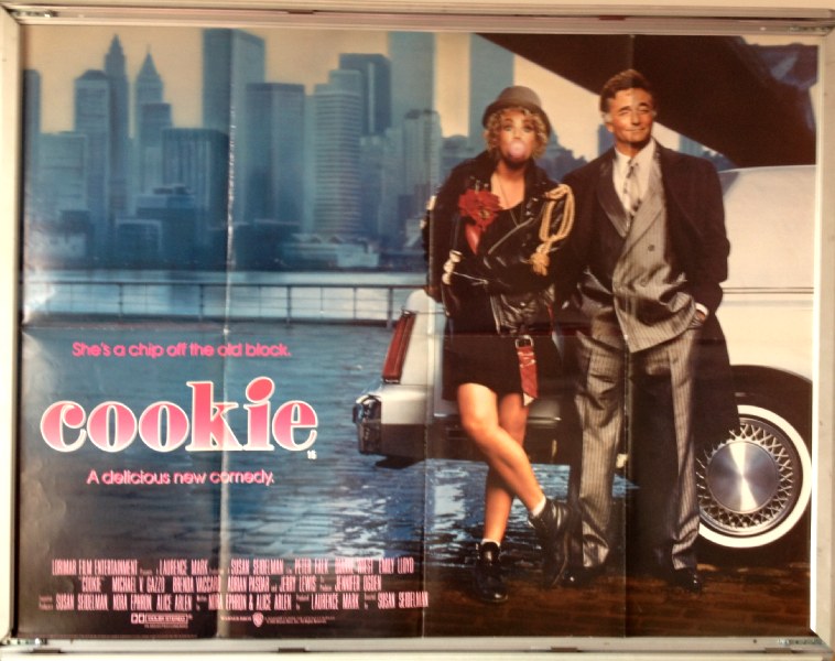 Cinema Poster: COOKIE 1989 (Quad) Peter Falk Dianne Wiest Emily Lloyd