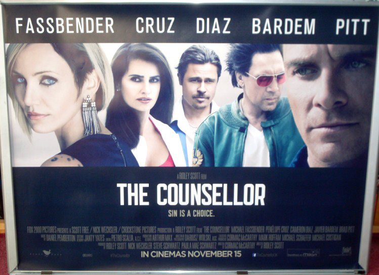 COUNSELLOR, THE: UK Quad Film Poster