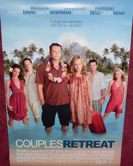 COUPLES RETREAT: One Sheet Film Poster