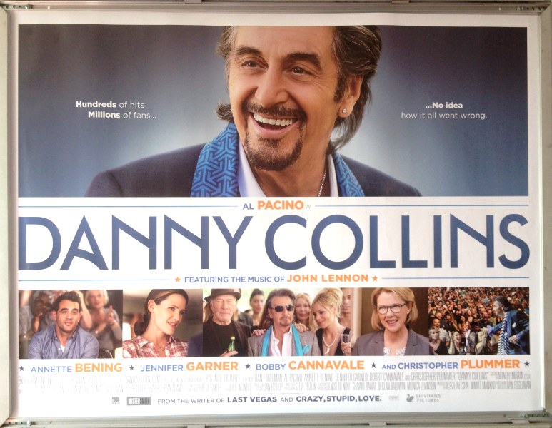 Cinema Poster: DANNY COLLINS 2015 (Quad) Al Pacino Annette Bening Josh Peck