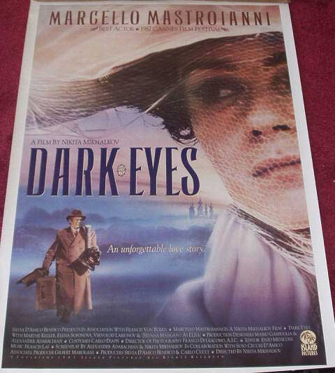 DARK EYES: Main One Sheet Film Poster