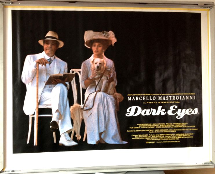 Cinema Poster: DARK EYES 1987 (Quad) Marcello Mastroianni Silvana Mangano Marthe Keller