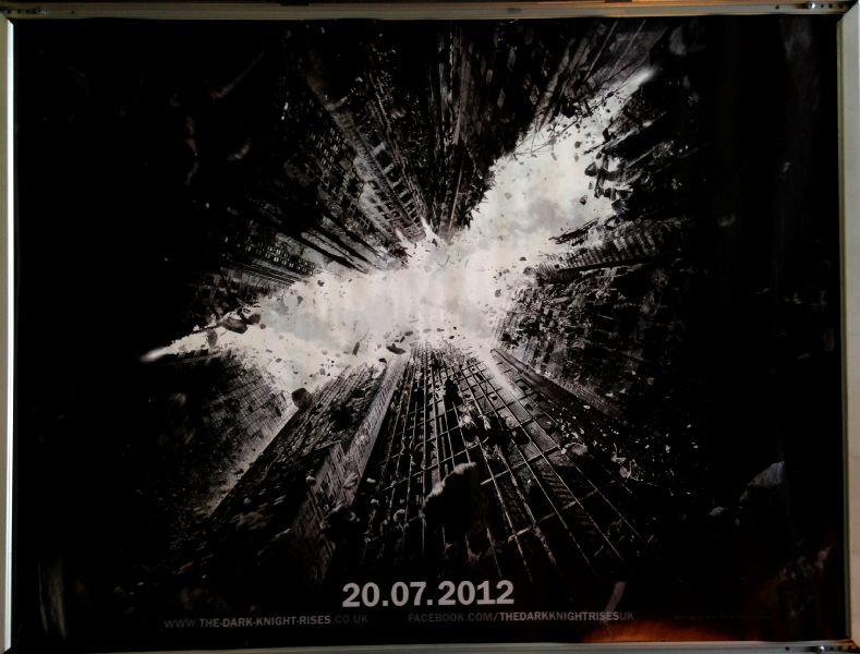 Cinema Poster: DARK KNIGHT RISES, THE 2012 (Advance Quad) Christian Bale