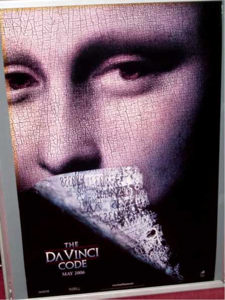 DA VINCI CODE, THE: Advance One Sheet Film Poster