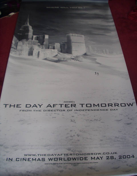 DAY AFTER TOMORROW, THE: Manhattan Snow Scene Cinema Banner