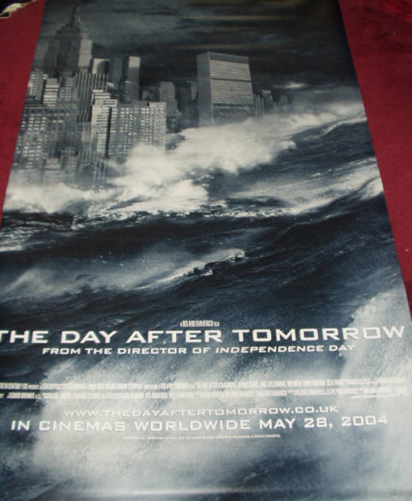 DAY AFTER TOMORROW, THE: Manhattan Wave Scene Cinema Banner