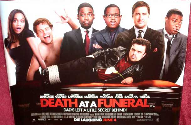 DEATH AT A FUNERAL (US REMAKE): Main UK Quad Film Poster