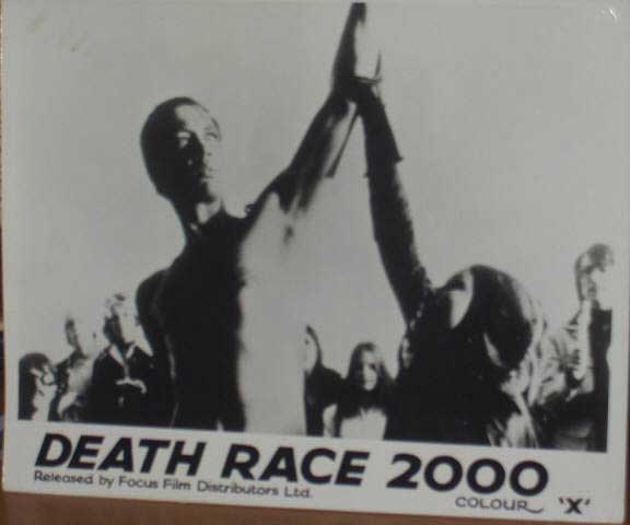 DEATH RACE 2000: Still (Frankenstein Arm Raised)