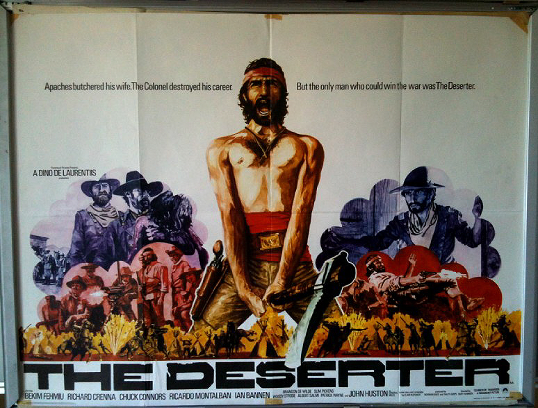 Cinema Poster: DESERTER, THE 1971 (QUAD) Richard Crenna Chuck Connors Cinema Poster: DESERTER, THE 1971 (QUAD) Richard Crenna Chuck Connors