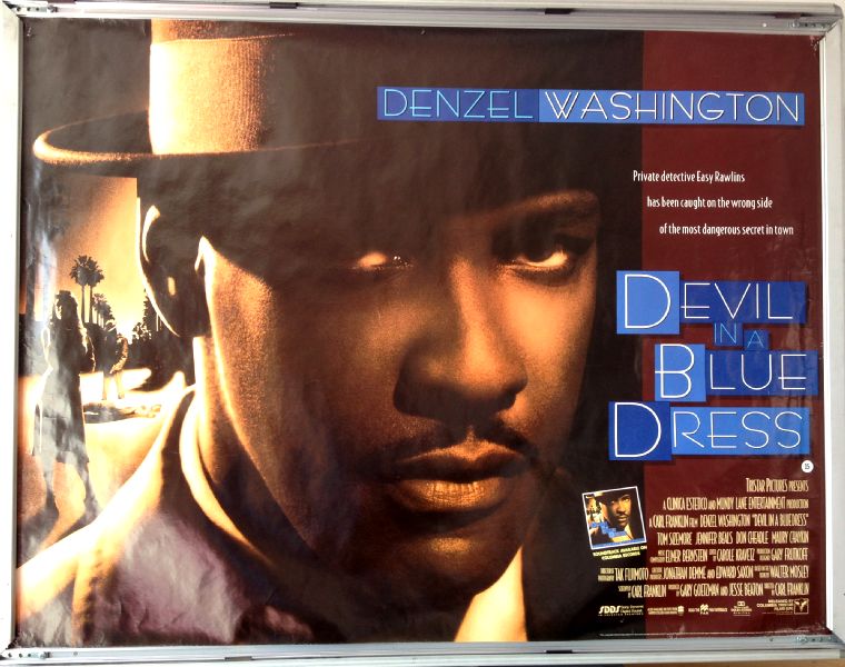 Cinema Poster: DEVIL IN A BLUE DRESS 1995 (Quad) Denzel Washington Tom Sizemore Cinema Poster: DEVIL IN A BLUE DRESS 1995 (Quad) Denzel Washington Tom Sizemore