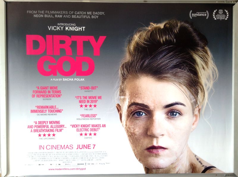 Cinema Poster: DIRTY GOD 2019 (Quad) Vicky Knight Eliza Brady-Girard