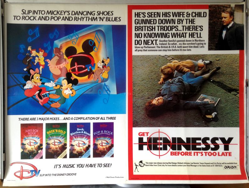 Cinema Poster: DISNEY TV DTV / HENNESSY 1975 (Quad) Rod Steiger Lee Remick