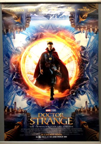 Cinema Poster: DOCTOR STRANGE 2016 (Main One Sheet) Rachel McAdams Benedict Cumberbatch