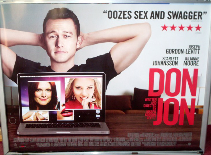 DON JON: UK Quad Cinema Poster