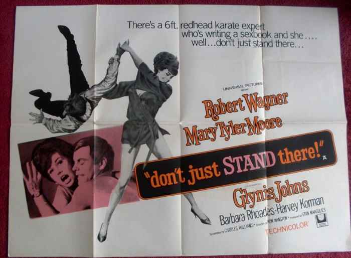 DON'T JUST STAND THERE: UK Quad Cinema Poster