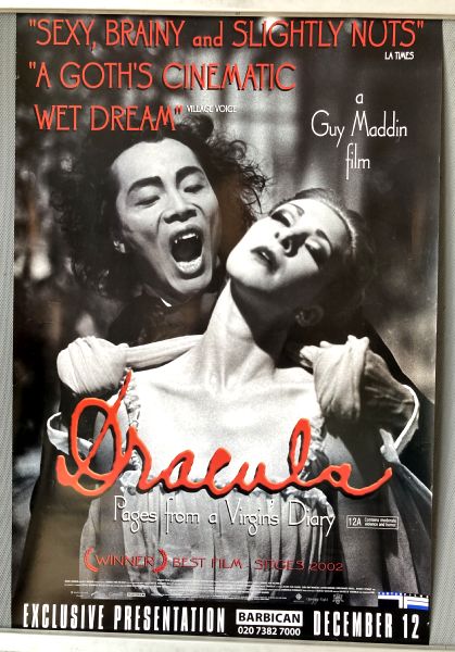 Cinema Poster: DRACULA PAGES FROM A VIRGIN'S DIARY 2002 (Double Crown) Wei-Qiang Zhang
