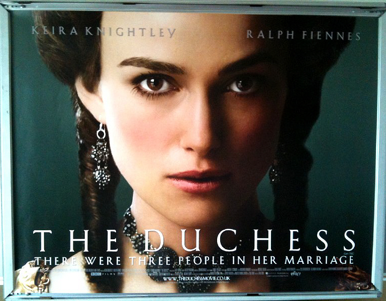 DUCHESS, THE: Main UK Quad Film Poster