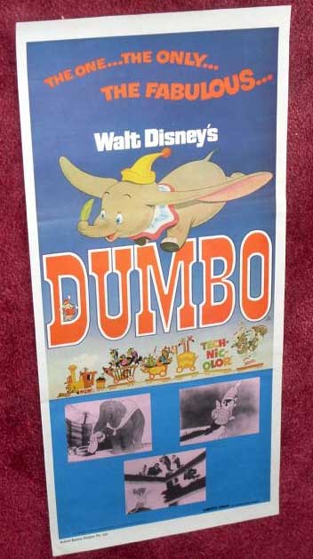 DUMBO: Australian Rerelease Daybill Film Poster DUMBO: Australian Rerelease Daybill Film Poster