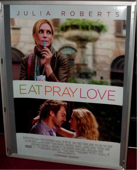 EAT, PRAY, LOVE: Main One Sheet Film Poster