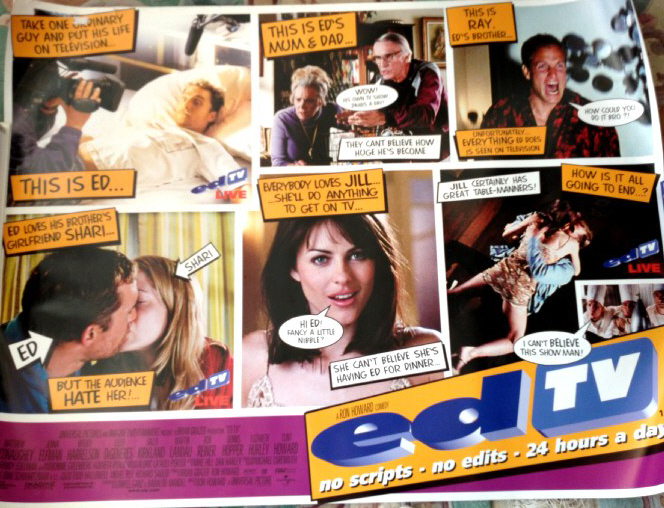 ED TV: Photo Montage Quad Film Poster