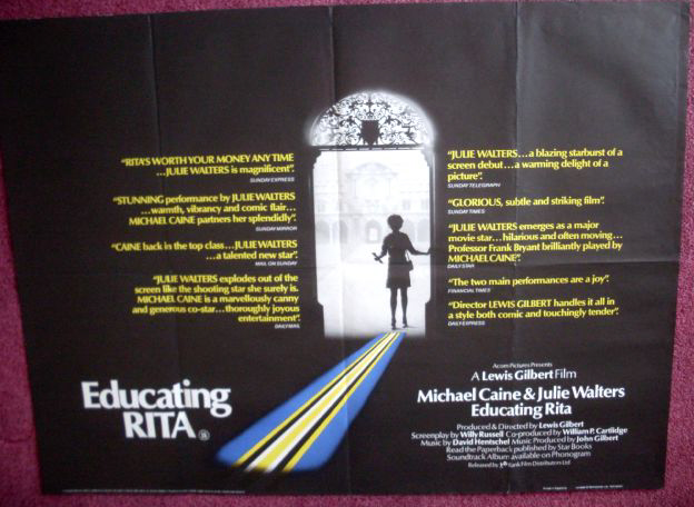 EDUCATING RITA: Review Quad Film Poster