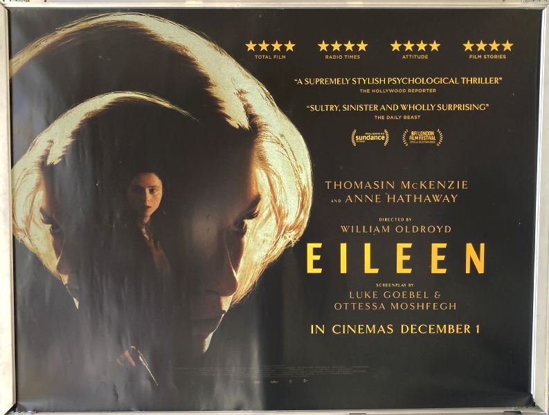 Cinema Poster: EILEEN 2023 (Quad) Thomasin McKenzie Shea Whigham