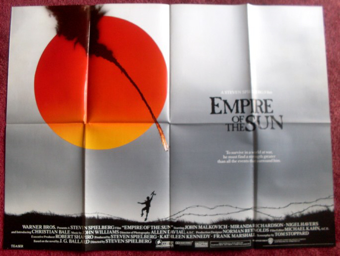 EMPIRE OF THE SUN: UK Quad Film Poster EMPIRE OF THE SUN: UK Quad Film Poster