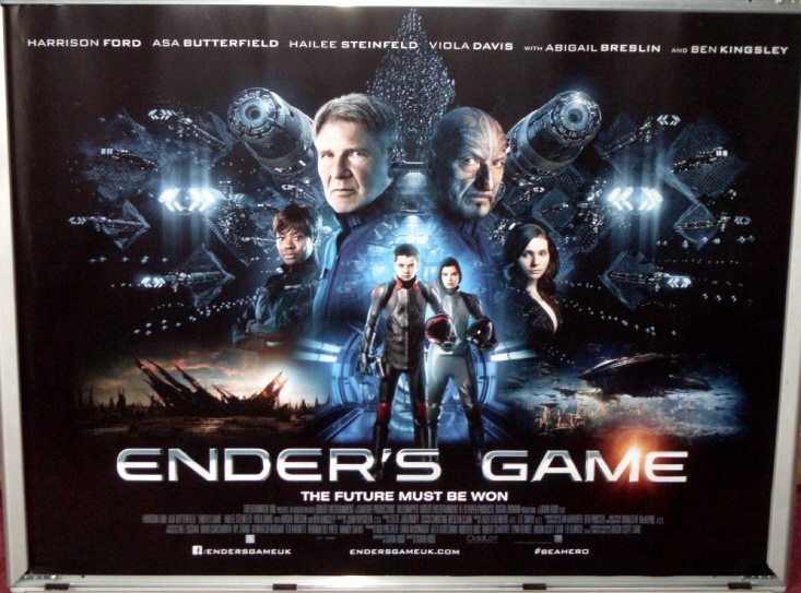 ENDER'S GAME: Main UK Quad Film Poster